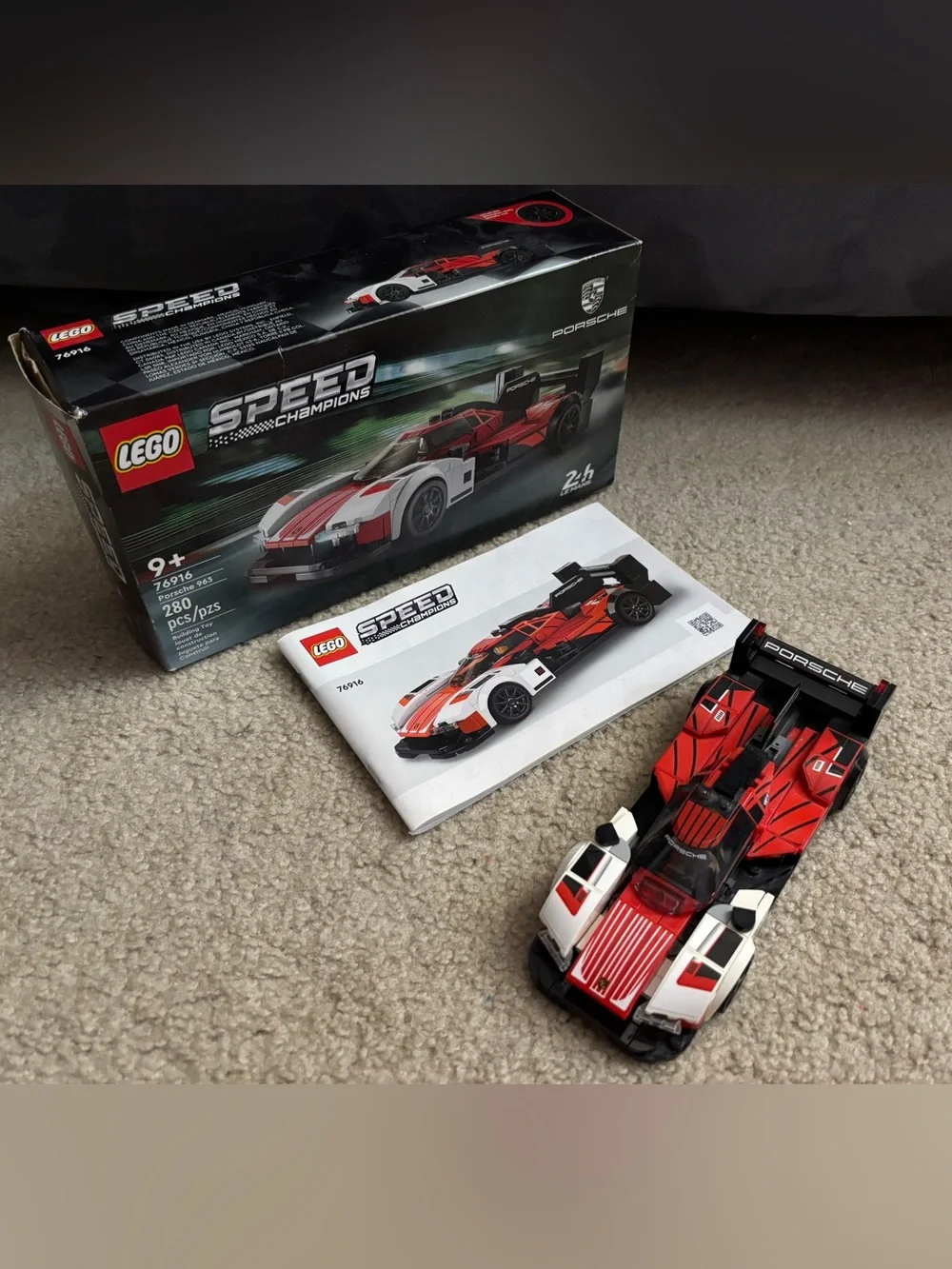 Lego Speed Champions collection of 6 cars - original boxes and instructions
